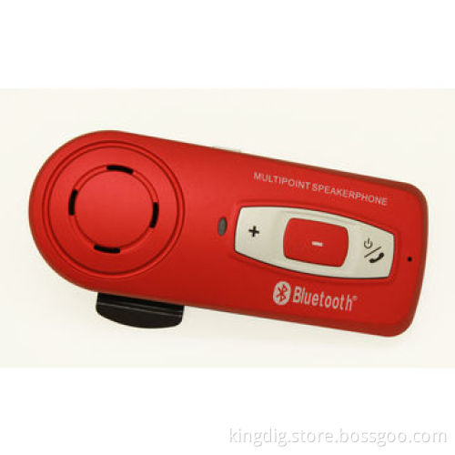 New Design Sun Visor Handsfree Bluetooth Car Kit with Li-Polymer Battery, Mute Function